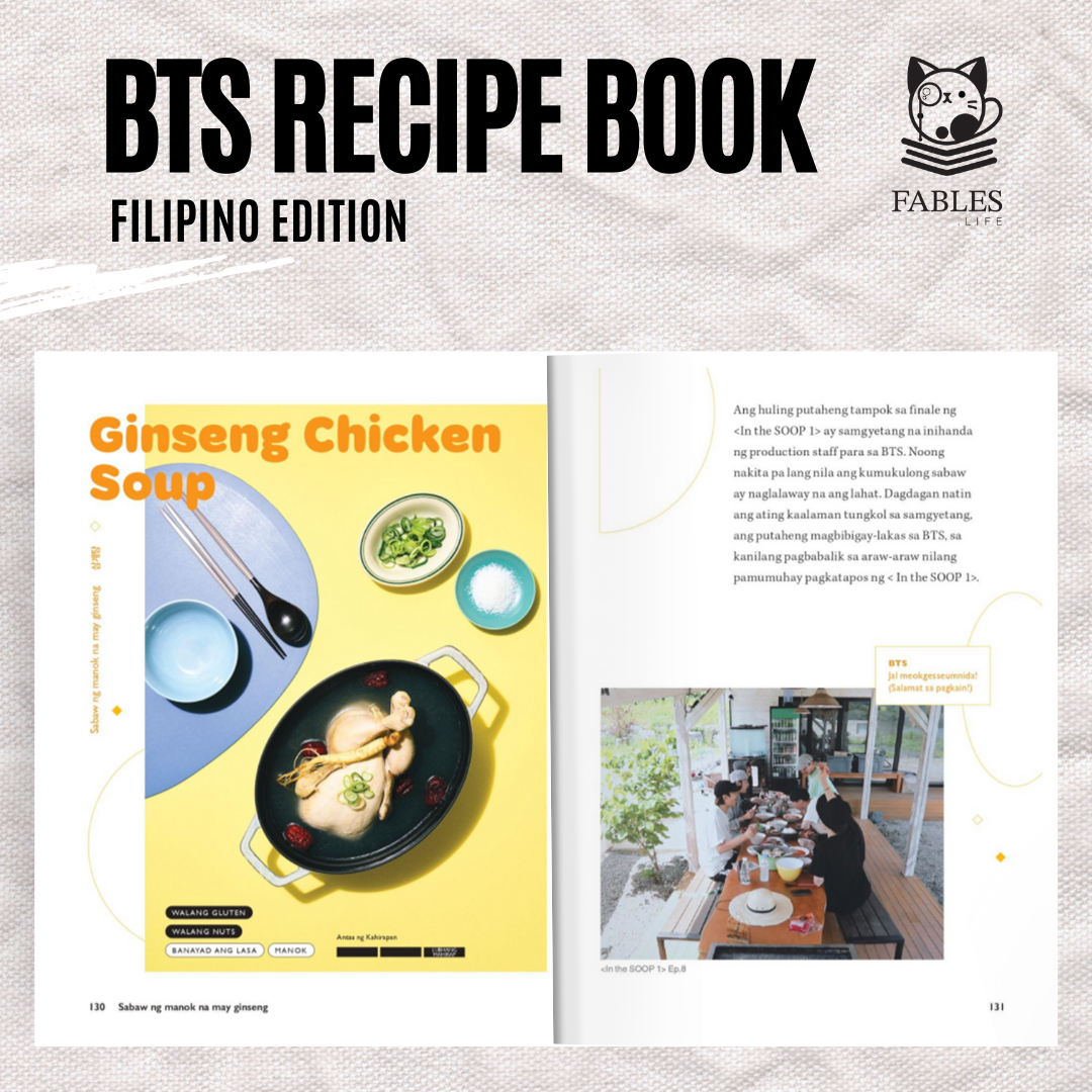 BTS Recipe Book [Mini-Book | Filipino Edition]